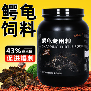 鳄龟饲料专用龟粮佛鳄龟小鳄龟苗上浮颗粒鳄鱼龟爆刺纯大鳄龟食物