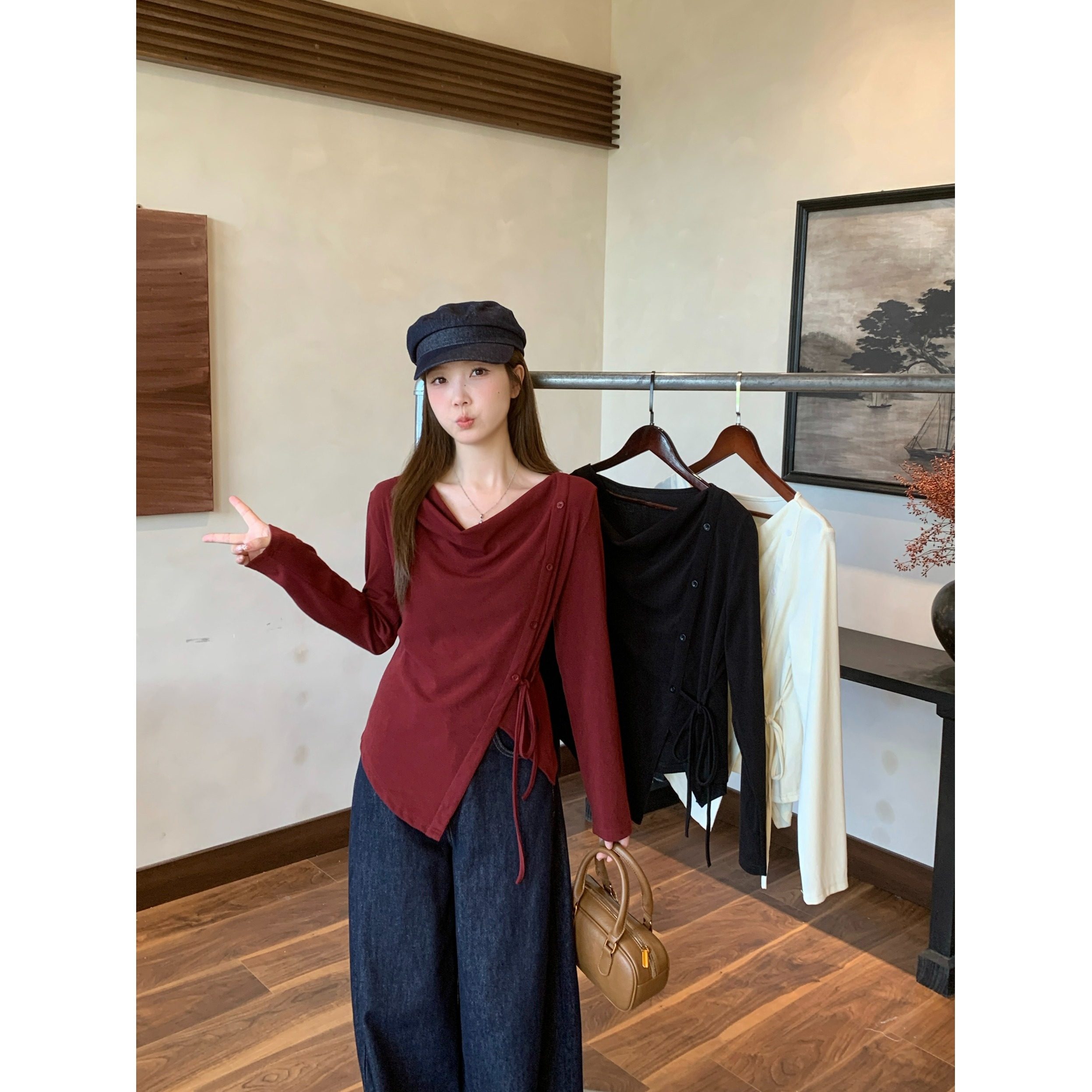 木子理想大码女装大面菁微胖定制奢姿旗舰店杨杨玉李潇洒杨天真秋