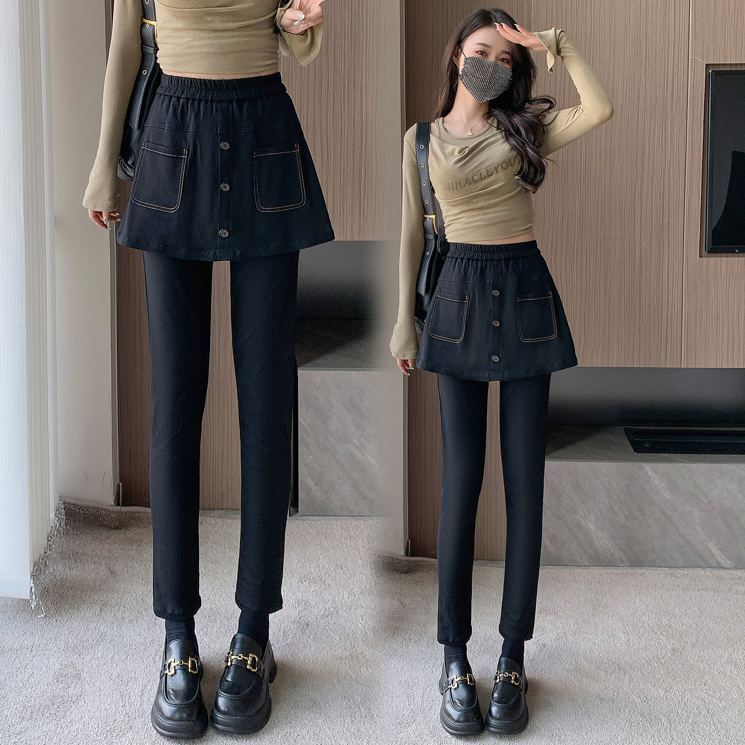 木子理想大码女装大面菁微胖定制奢姿旗舰店杨杨玉李潇洒杨天真秋