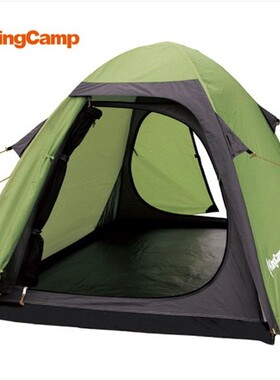 KingCamp户外徒步露营帐篷 双人双层 铝合金 三季帐 KT3003