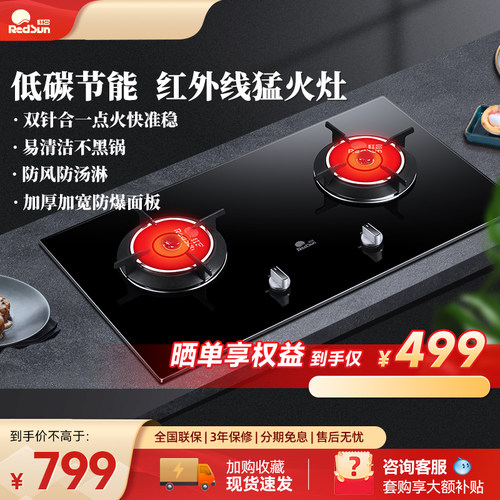 红日嵌入式家用节能液化气