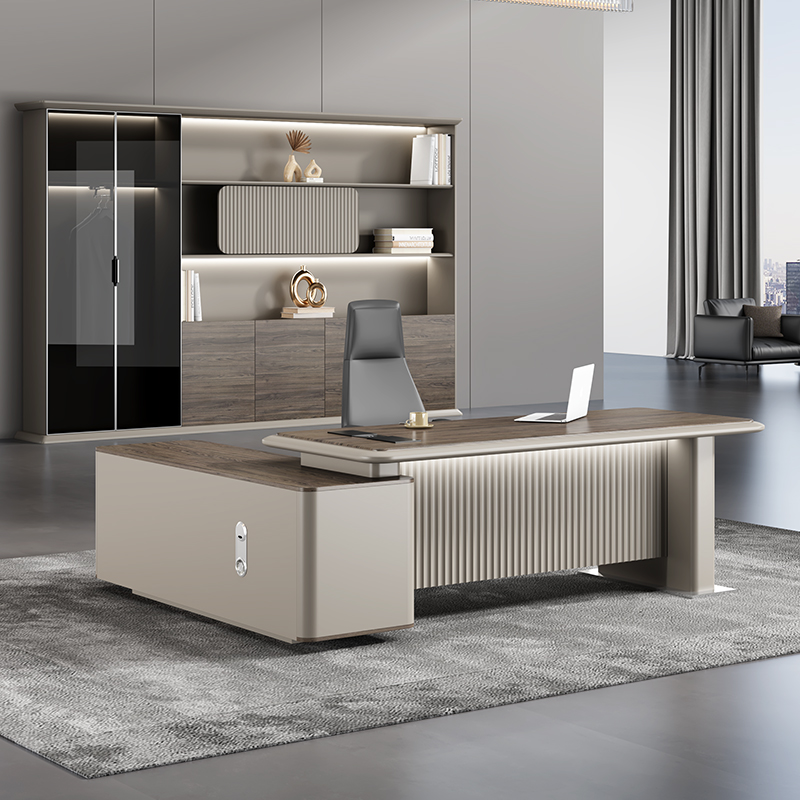 小尺寸老板桌大气总裁桌