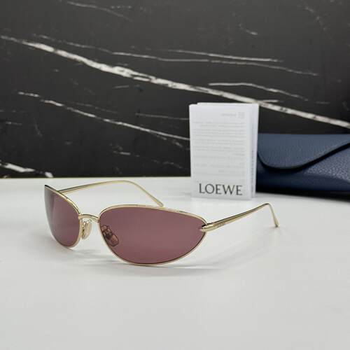 LOEWE罗意威LW40164U 32U墨镜太阳眼镜金色中性眼镜