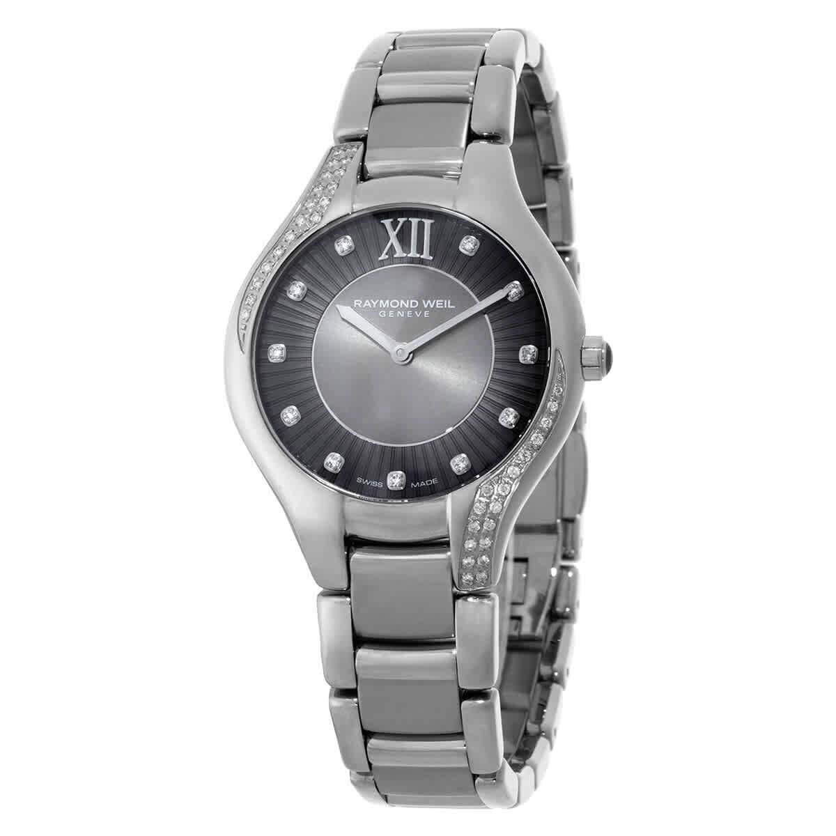 雷蒙葳Raymond Weil 5132 -S1S-60181女手表Noemia石英镶钻