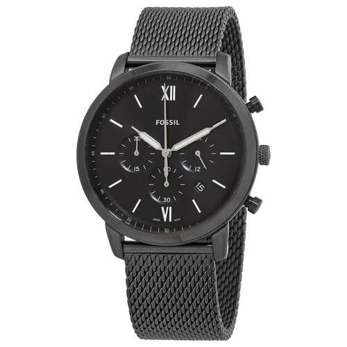 Fossil Neutra计时表石英黑色表盘男士手表FS5699