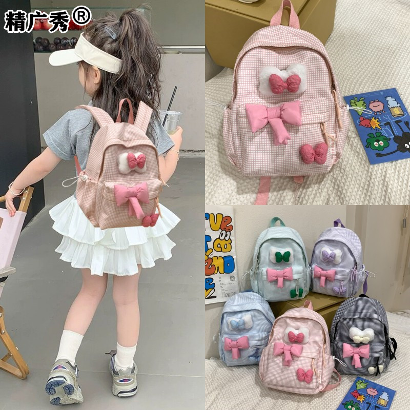 儿童可爱时尚小背包女孩女童女生轻便外出旅游出游洋气旅行双肩包