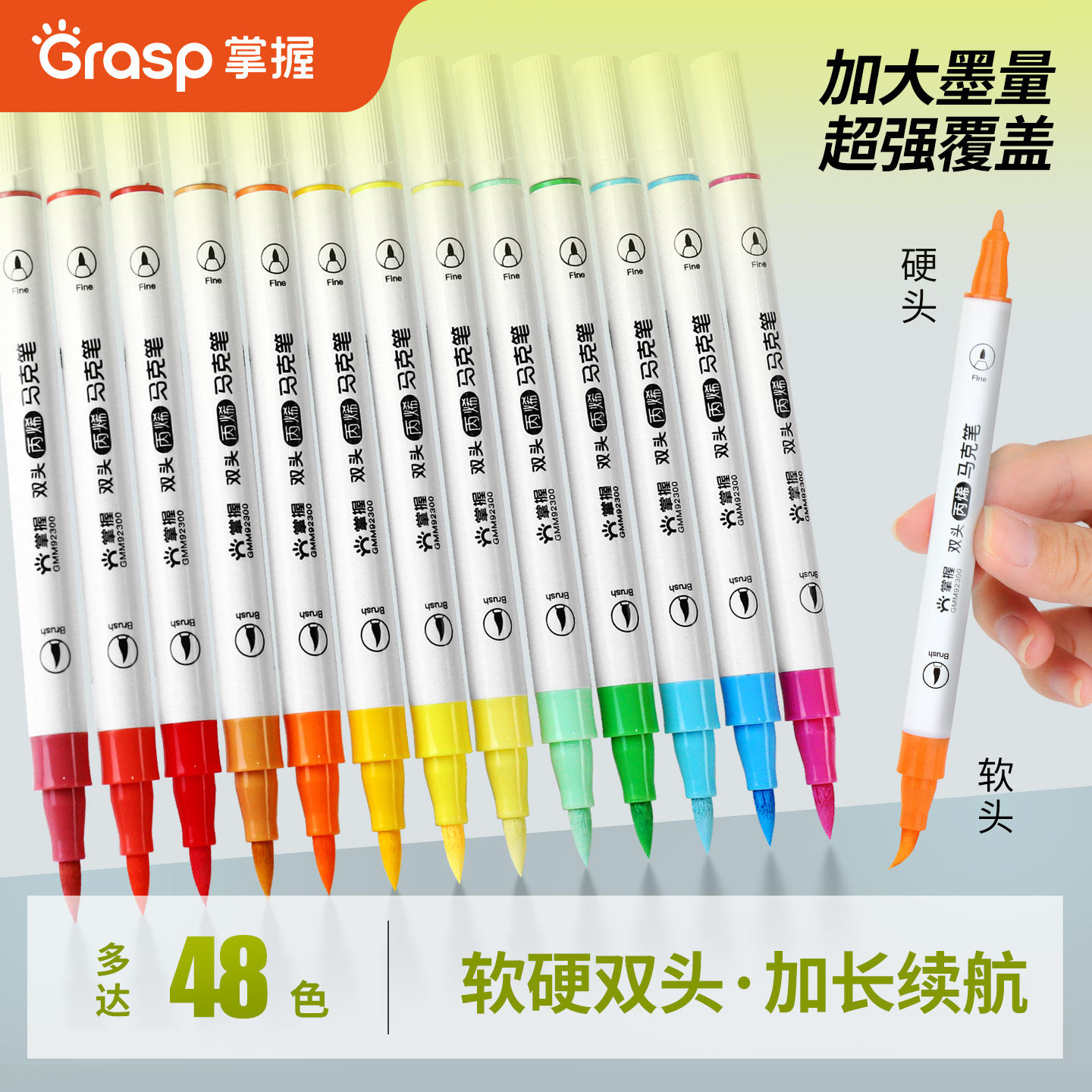 掌握双头丙烯马克笔升级双棉芯图片