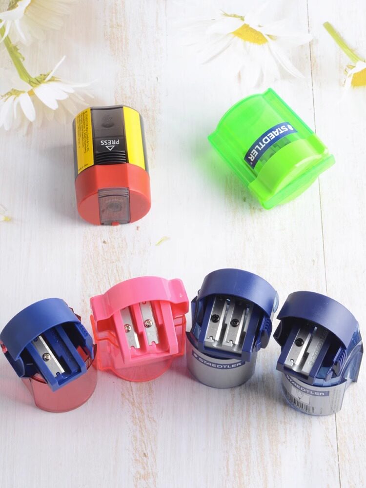 독일 스테들러 5134 쌍공통 색연필 연필깎이 511 어린이 학생 연필깎이 연필깎이