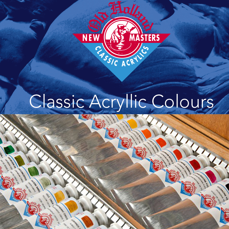 进口oldholland老荷兰丙烯颜料