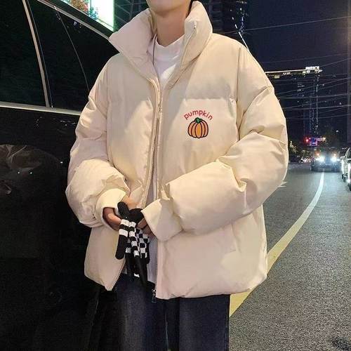 加厚美式棉服2025新款羽绒棉衣男外套冬季ins棉袄反季情侣面包服