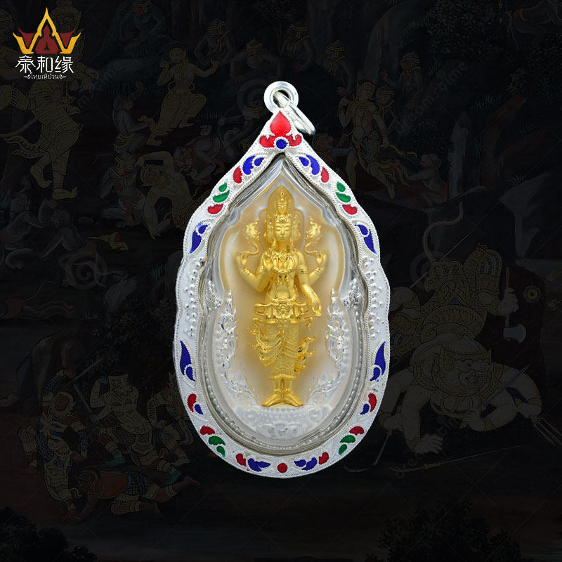 【五面爱神】龙婆gee 2561年 独立编号 泰国佛牌男女吊坠鉴定保真