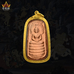 七龙佛 泰国佛牌 阿赞仲早期 崇迪佛化身 男女鉴定保真 2496年