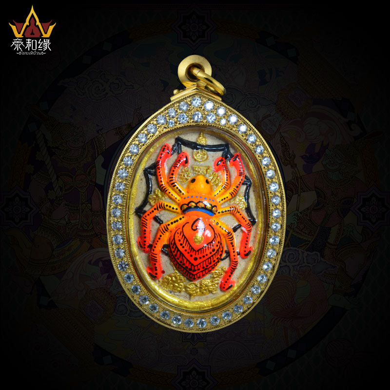 【蜘蛛牌】古巴杰士纳 花粉香灰料 意大利金壳 原版正牌泰国佛牌