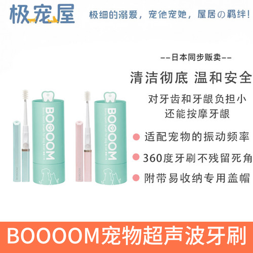 日本进口BOOOOM超声波牙刷除结石