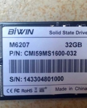 32G mSATA SSD固态硬盘M2  32G固态 工控收银软路由群辉 固态硬盘