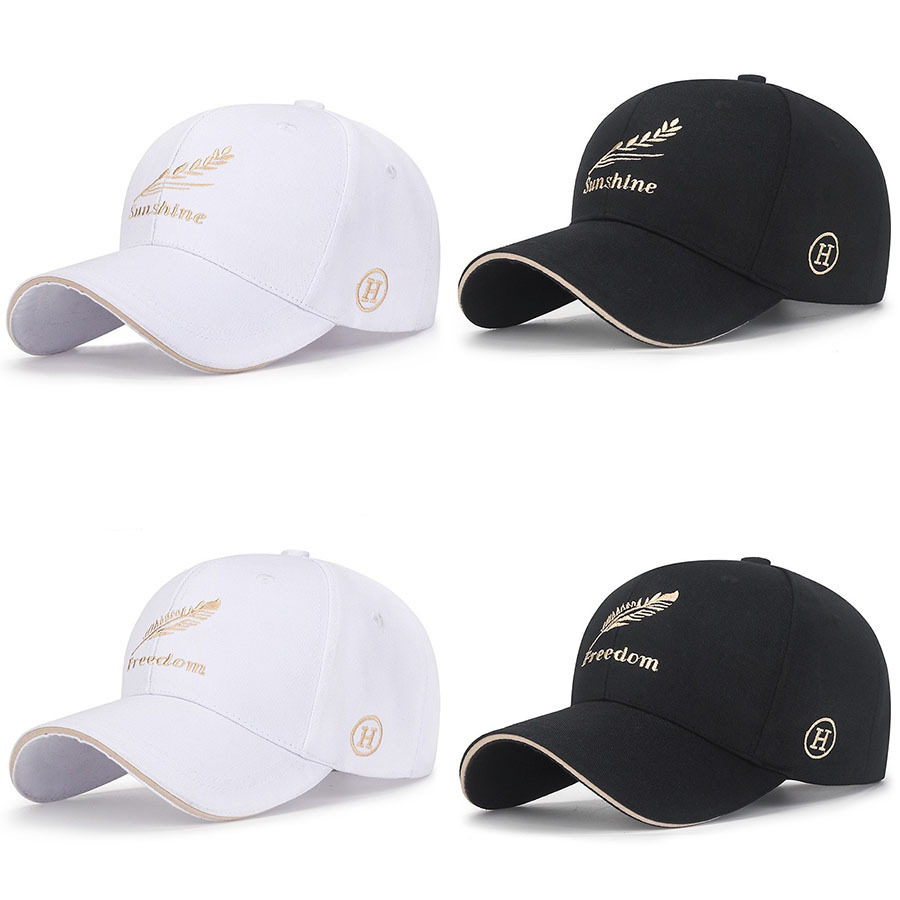 春夏季三明治字母棒球帽女士休闲防晒遮阳帽户外男士青年学生帽子