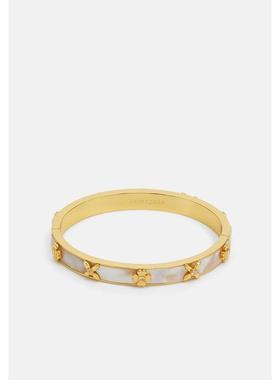 kate spade NEW YORK女式手链镀金光泽立方锆石搭扣厘米轻奢简约