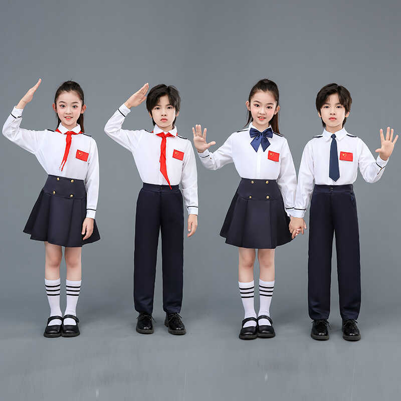 朗诵儿童合唱团表演服幼儿园班服