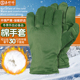 军绿色冬天东北女式 冬季 加厚防风棉手闷子男款 加绒防寒保暖手套