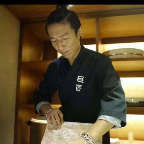 日式餐厅料理厨师服上衣可定制