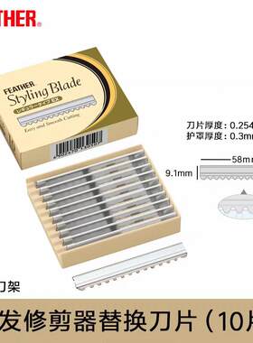 feather日本原装进口羽毛刀片