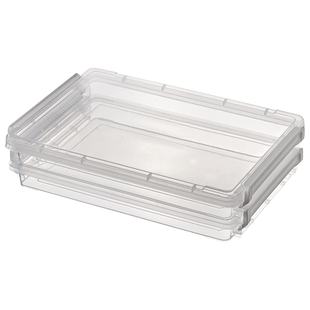 证件收纳盒塑料透明证卡包防尘盒重要文件证书储物盒子资料文件袋