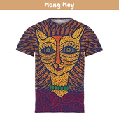 Men Shirts Lions Animal Tigers Sleeves For Short Shirt