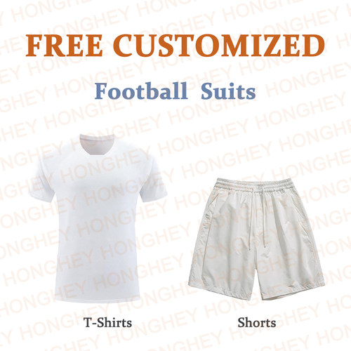 Free Customized Men Football Suits T Collar Women Jersey Set
