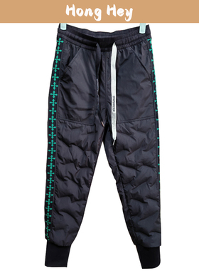 Winter Subtle Down Pants For Women Goose Down Pants Girls