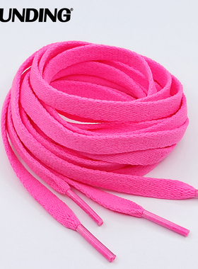 AJ1 AF1 AJ312扁鞋带原装正品红色荧光橙荧光粉玫粉樱花粉玫红色