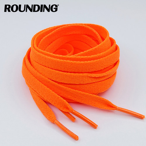 AJ1 AJ3 AJ4 AJ5 AJ6 AJ7 AJ312 AJ37 AJ38荧光橙鞋带8mm扁平款桔