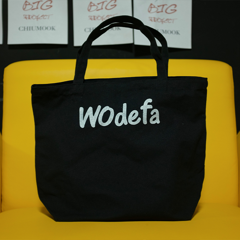 CHIUMOOK WOdefa我的發 黑色黑色托特包