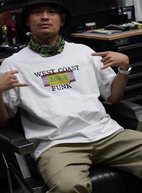 Chiumook x Kamky WEST COAST FUNK 西海岸放克短袖白色275克