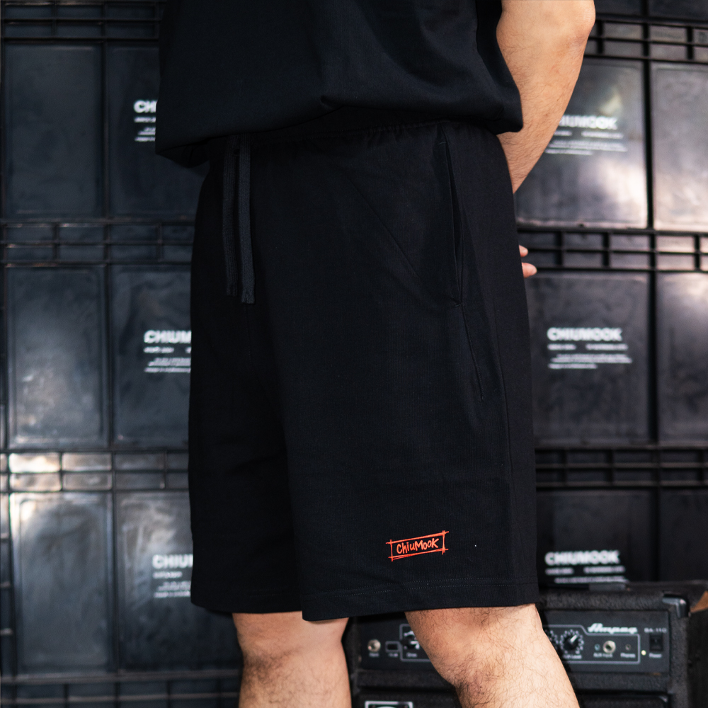 CHIUMOOK Life Tags 潮牧275克 跑步训练宽松衣服夏季短裤棉裤