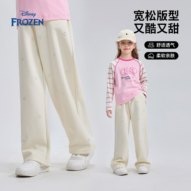 迪士尼童装女童裤子春