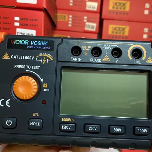 议价胜利VC60B+摇表vC60D+兆欧表vc60E+绝缘电可维修