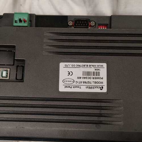 议价信捷触摸屏TG765-XT-C，件，DC24V供电，4W可维修
