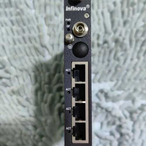 议价Infinova 光线传输模块，型号N3784XA-4FE-可维修