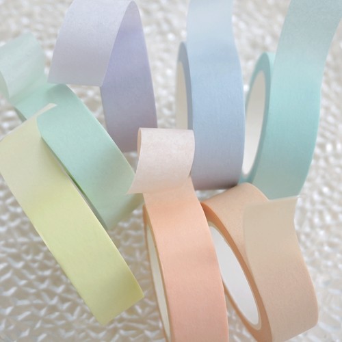 白色和纸胶带手撕摄影黄绿灰紫黑色胶带纸纯色手帐装饰DIY10mt828