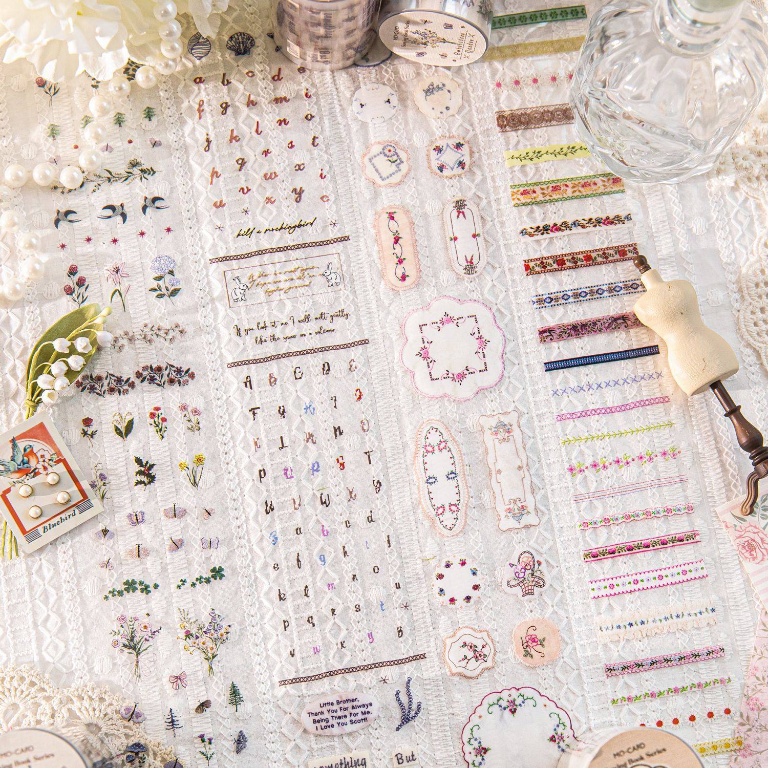 陌墨PET防水模切胶带贴缝纫之书轻复古风创意diy手账手机壳拼贴,文具电教/文化用品/商务用品,胶带/胶纸/胶条,淘宝优惠券,粉丝福利购,淘宝优惠卷