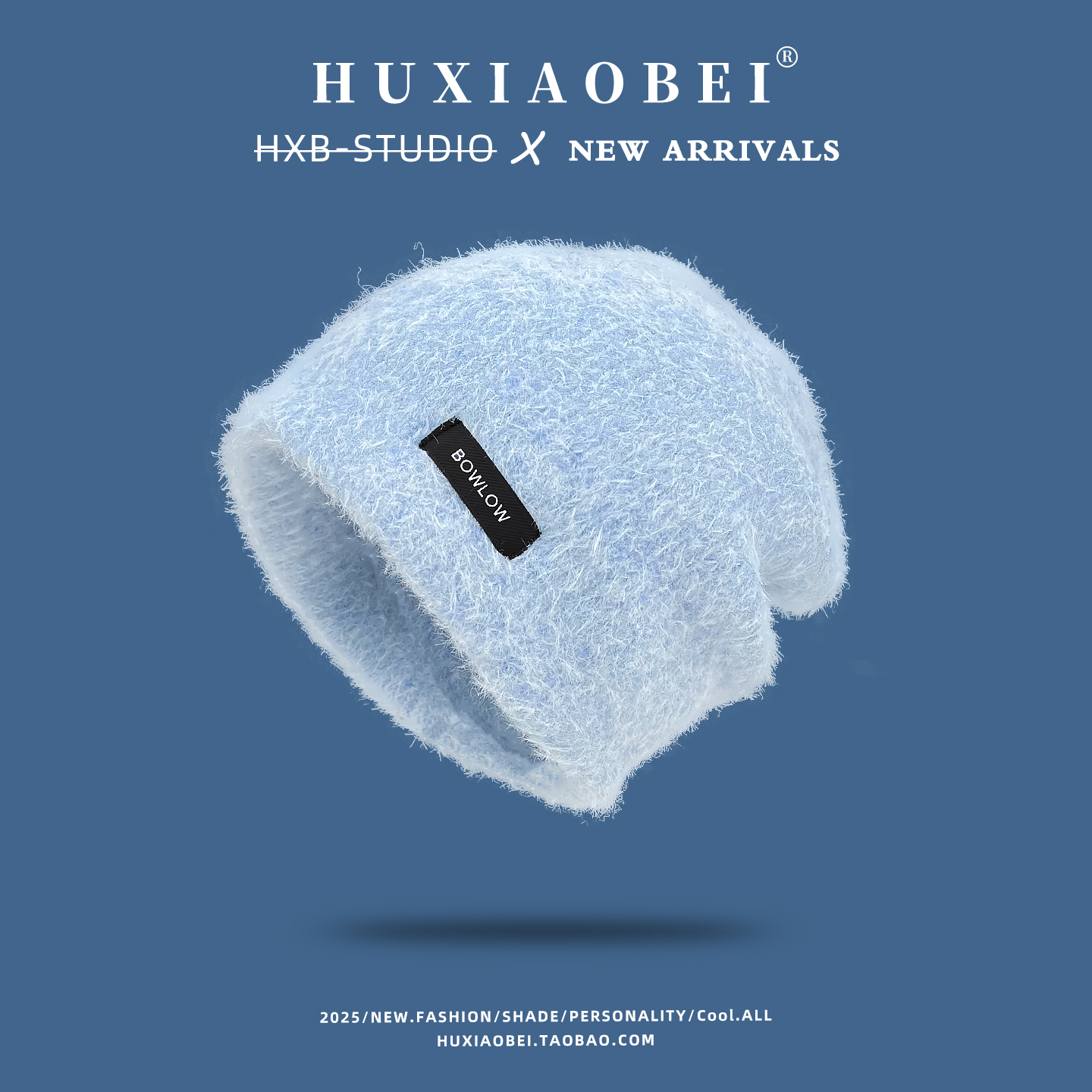 出游休闲男女秋冬贴布包头帽