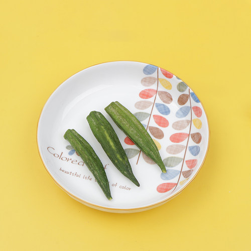敏杨 汤碗菜盘碗碟套装七彩旋律家用欧式卡通乔迁餐具汤碗釉下彩