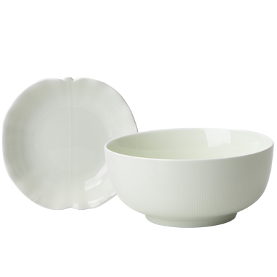 敏杨ins风纯色青瑶碗盘餐具