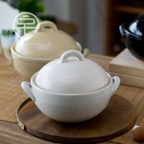 精品好锅。日本制进口4th-market土锅焖煲仔饭锅汤锅炖锅煮海鲜锅