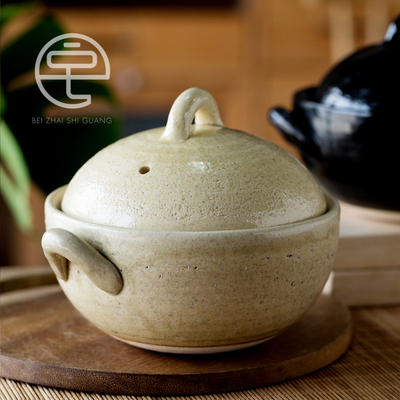 精品好锅。日本制进口4th-market土锅焖煲仔饭锅汤锅炖锅煮海鲜锅