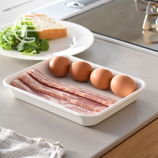 日本进口野田珐琅料理盘托盘备菜盘搪瓷烘焙料理盘滤油盘焗饭盘