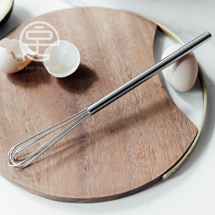 高品质 8不锈钢打蛋器25cm搅拌棒厨房烘焙工具 日本制进口吉川18