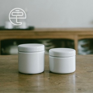 日本制原装进口野田珐琅储物罐搪瓷罐咖啡豆罐密封罐茶叶罐保鲜盒