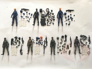 20.12.5 掠夺者 现代战争系列 1:18 超可动 兵人1 可配特种部队