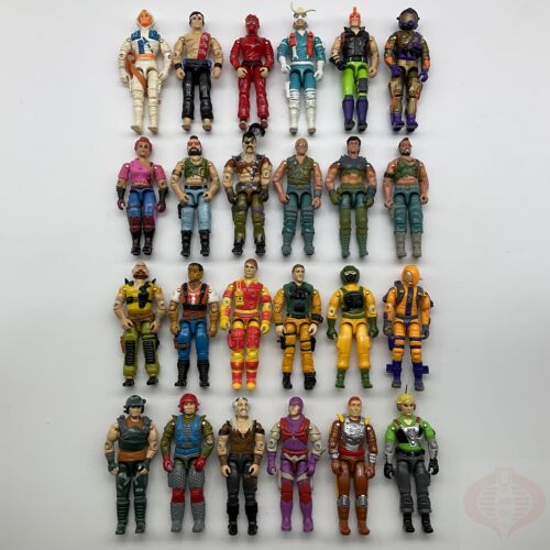 26.9.5 特种部队GIJOE 老版 散人 兵人 皮筋人 霹雳人 特价1